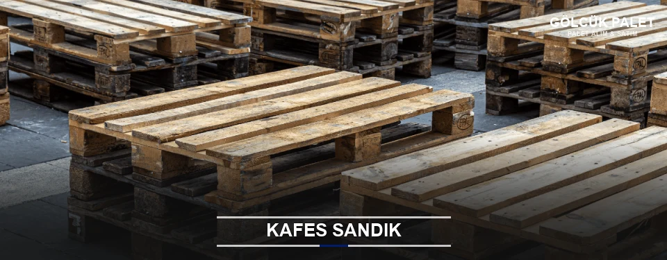 Gölcük Ahşap Kafes Sandık